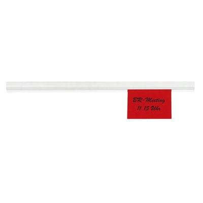 Wandlijst MAUL Express papierrail 50cm zelfklevend wit | 100 stuks