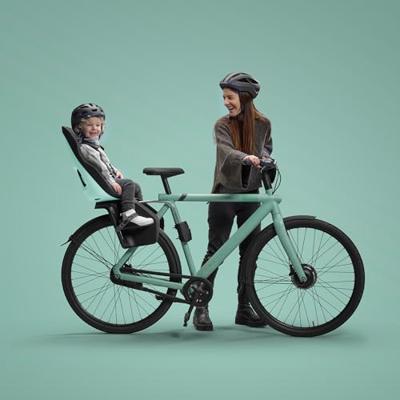 Thule kinderzitje achter yepp nexxt 2 maxi voor framebevestiging snow white - thumbnail