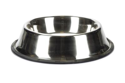Hondenvoerbak rvs met antisliprand 25.5 cm