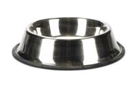 Hondenvoerbak rvs met antisliprand 25.5 cm - thumbnail
