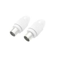 Hama Coax-set, connector/koppeling klembaar - thumbnail