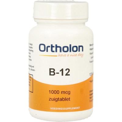 Ortholon Vitamine B12 1000mcg 120 Zuigtabletten