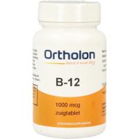 Ortholon Vitamine B12 1000mcg 120 Zuigtabletten - thumbnail