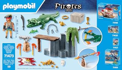 Playmobil® pirates 71473 ouraat net alligator