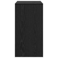 Bureau Zwart eiken 70 x 40 x 76 cm Bewerkt hout - thumbnail