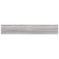Wandschappen 4 st 60x10x1,5 cm bewerkt hout grijs sonoma eiken - thumbnail