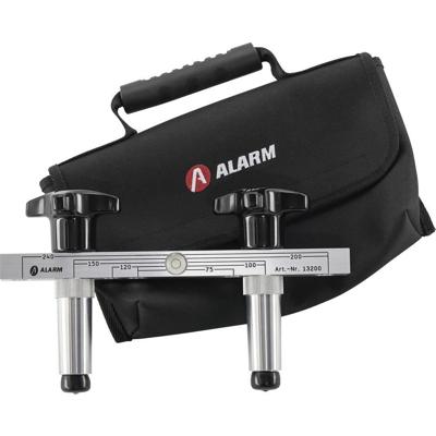 Alarm Werkzeuge 56013200 Batterijmontagemal v. buizen 1/2 vaste instelafstanden: 75, 100, 120, 150, 200 en 240 mm Batterijmontagehulp Alarm Werkzeuge 56013200 Batterijmontagemal v. buizen 1/2 vaste instelafstanden: 75, 100, 120, 150, 200 en 240 mm Batterijmontagehulp