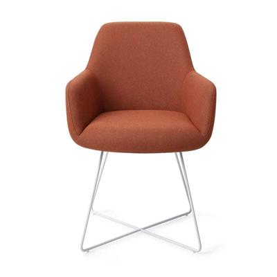Jesper Home Eetkamerstoel 'Hiroo' Cross White, kleur Hearth Harmony