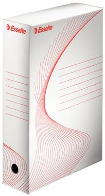 Archiefdoos Esselte Boxy 80mm 250x352mm wit | 25 stuks