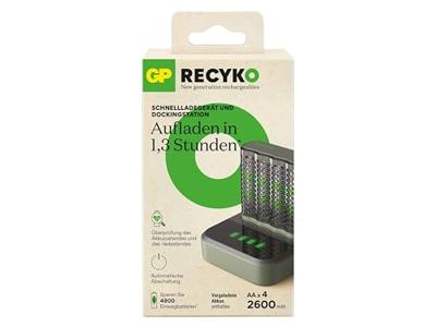GP Batteries ReCyko+ M452 batterij-oplader Huishoudelijke batterij USB GP Batteries ReCyko+ M452 batterij-oplader Huishoudelijke batterij USB