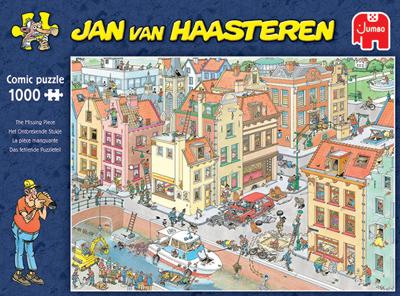 Jan van Haasteren - Het Ontbrekende Stukje Puzzel 1000 Stukjes