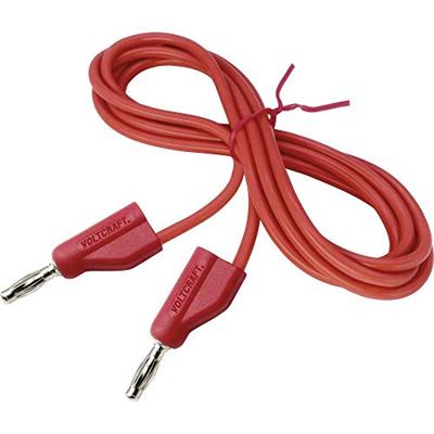VOLTCRAFT MSB-300 Meetsnoer Banaanstekker 4 mm Banaanstekker 4 mm 1.50 m Rood 1 stuk(s) VOLTCRAFT MSB-300 Meetsnoer Banaanstekker 4 mm Banaanstekker 4 mm 1.50 m Rood 1 stuk(s)