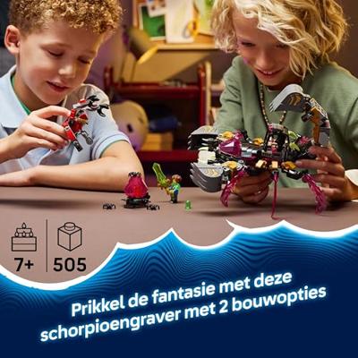 LEGO dreamzzz 71513 nachtmerrie schorpioengraver