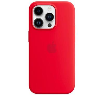 Apple Silicone MagSafe Case iPhone 14 Pro Max RED