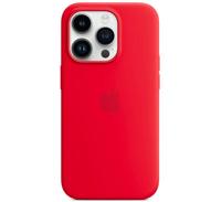 Apple Silicone MagSafe Case iPhone 14 Pro Max RED - thumbnail