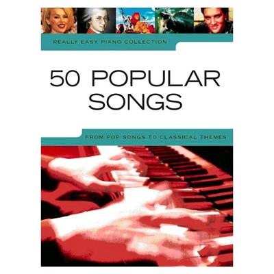 MusicSales Really Easy Piano 50 Popular Songs