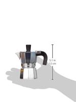 Italiaanse Koffiepot Monix Braisogona_M620001 Staal Aluminium 1 Kop - thumbnail