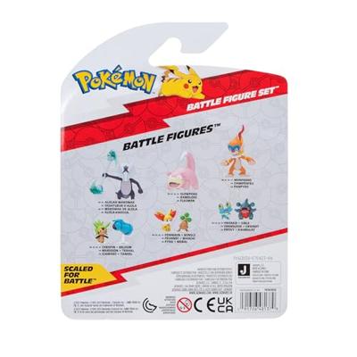Pokemon Battle Figure Pack - Pawniard, Monferno & Squirtle