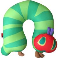 Cuddlebug nekkussen Caterpillar 30 x 30 cm groen - thumbnail