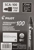Permanente markeerstift Pilot Sca-100 Zwart (12 Stuks) - thumbnail