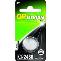 GP Knoopcel CR2430 3 V 1 stuk(s) 300 mAh Lithium GPCR2430STD738C1 - thumbnail
