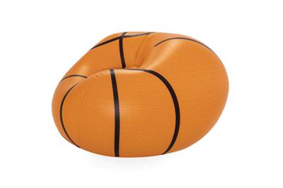 Bestway Gigantisch Opblaasbare Basketballstoel 114x112x66 cm +6 jaar Binnen en Tuin 75103