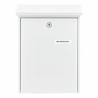 Burg Wächter DAILY 5861 W Daily 5861 W Brievenbus Plaatstaal Wit Sleutelslot - thumbnail