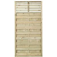 Geimpregneerd Houten Tuinscherm Newline 90 x 180 CM - thumbnail