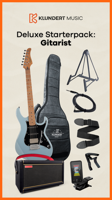 Cort Deluxe Startersset Elektrische Gitaar (Ocean Blue Gray) - thumbnail