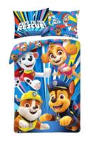 Paw Patrol dekbedovertrek blauw 140 x 200 cm katoen - thumbnail