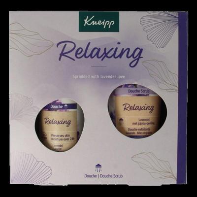 Kneipp Relaxing Douche & Douche Scrub Geschenkset