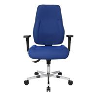 Topstar Bureaudraaistoel | met puntsynchroontechniek | blauw 430-510 mm | zonder armleuningen draagvermogen 110 kg | 1 stuk - PI990BC6 PI990BC6 - thumbnail