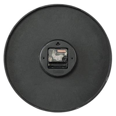 Hama wandklok elegance ø 30 cm geluidsarm zilver/grijs
