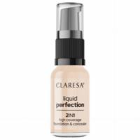 Claresa liquid perfection 2-in-1 concealer en foundation 101.5 vanilla 18gr. - thumbnail