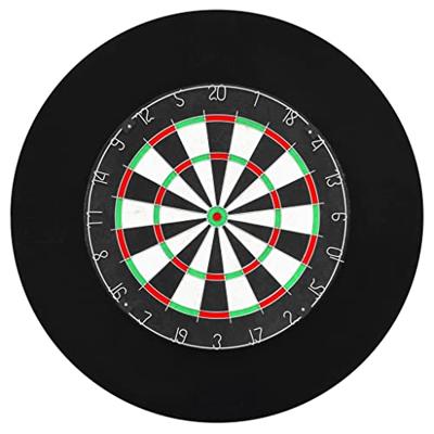 Dartbord professioneel met 6 darts en surround sisal - thumbnail