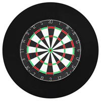 Dartbord professioneel met 6 darts en surround sisal - thumbnail