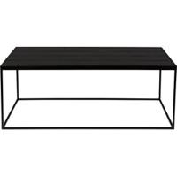 Zuiver Salontafel 'Glazed' Keramiek, 93 x 43cm, kleur Zwart - thumbnail