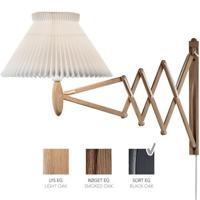 LE KLINT Sax 234-1/21 Wandlamp - Zwart eiken met standaard kap - Wit - thumbnail