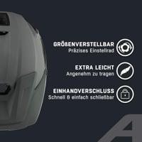 Olympic Sportswear Alpina sports mtb helm comox 52-57 mat grijs - thumbnail