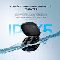 Baseus Bowie E20 Headset Draadloos In-ear Oproepen/muziek Bluetooth Zwart - thumbnail