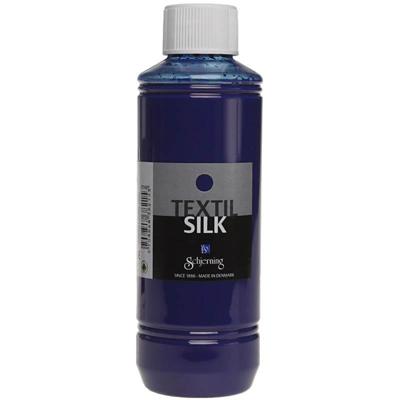 Schjerning Zijdeverf es silk, koningsblauw, 250 ml/ 1 fles