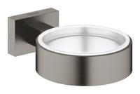 Houder GROHE Essentials Cube Hard Graphite Geborsteld - thumbnail
