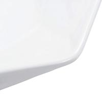 Wastafel 41x36,5x12 cm keramiek wit - thumbnail