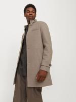 Jack & Jones Jjemelton Wool Blend Coat Sn Winterjassen Greige - thumbnail