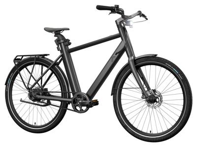 CRIVIT Urban E-bike All Black 2.0 X riemaandrijving