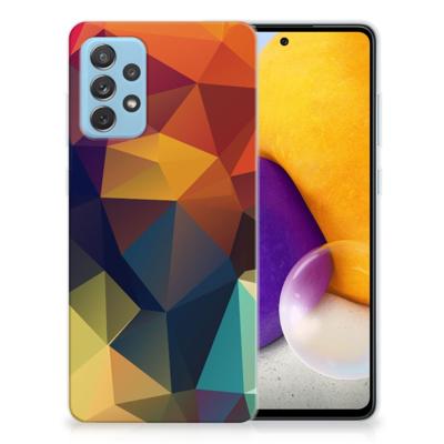 Samsung Galaxy A72 | TPU Hoesje | Polygon Color Samsung Galaxy A72 | TPU Hoesje | Polygon Color