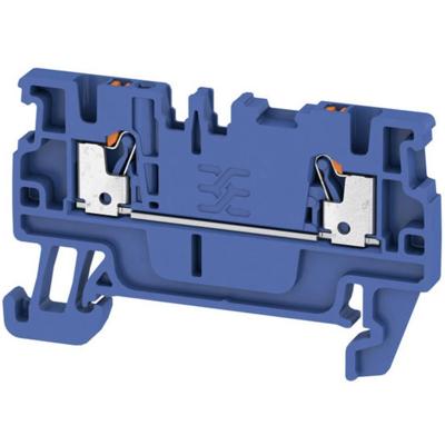 Weidmüller 2508180000 Doorgangsklem 3.5 mm Spanveer Donkerblauw 100 stuk(s)