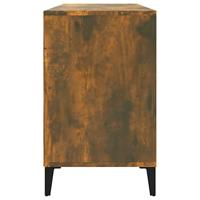 VidaXL Schoenenkast 102x36x60 cm bewerkt hout gerookt eikenkleurig - thumbnail