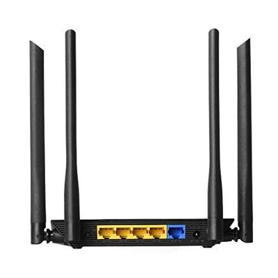 Edimax BR-6476AC Draadloze Router Ac1200 2.4/5 Ghz (dual Band) 10/100 Mbit Zwart
