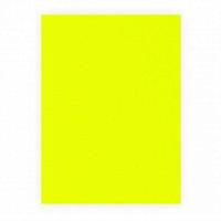 Etalagekarton 48x68 cm fluor geel 380gr. - 3 stuks - thumbnail